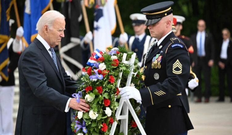 Biden Acknowledges Nation's ‘Sacred Obligation' Towards Armed Forces Households in Memorial Day speech